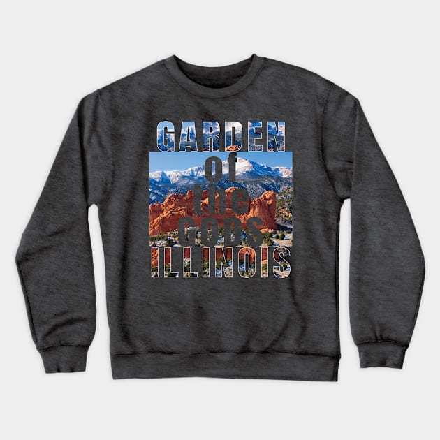 Garden of the gods, Illinois Crewneck Sweatshirt by TeeText